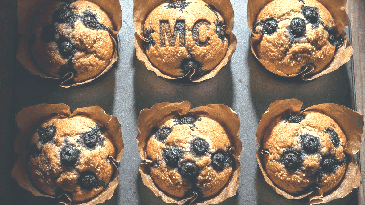Blueberry Protein Muffins