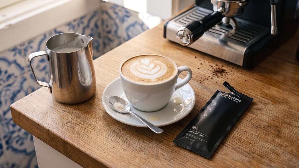 How to Make a Protein Cappuccino (25g Protein, No Blender)