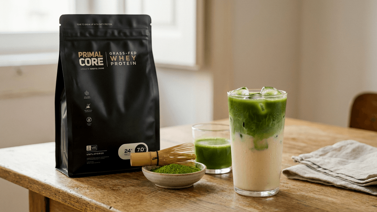 Protein Matcha Latte (Que Sabe Mesmo Bem)