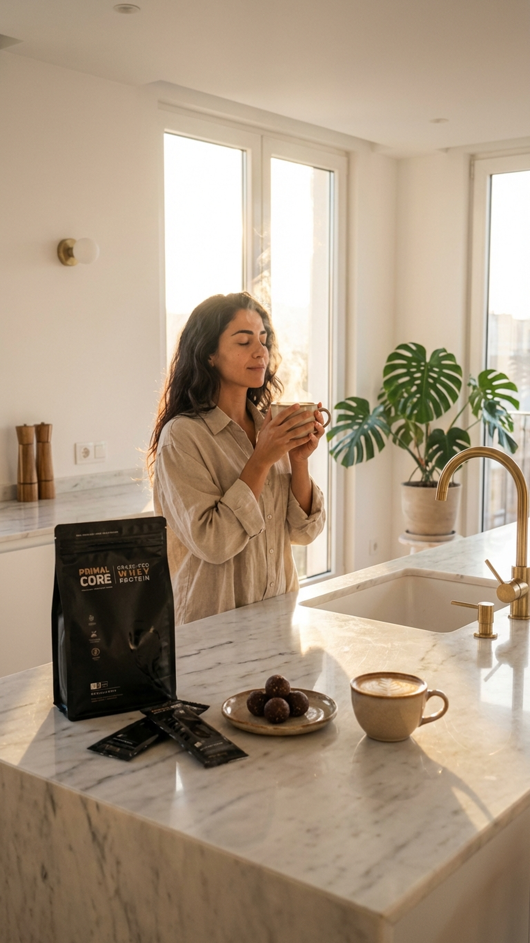 Primal Core protein in coffee